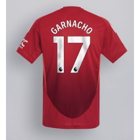 Manchester United Alejandro Garnacho #17 Hjemme skjorte 2024-25 Kortermet